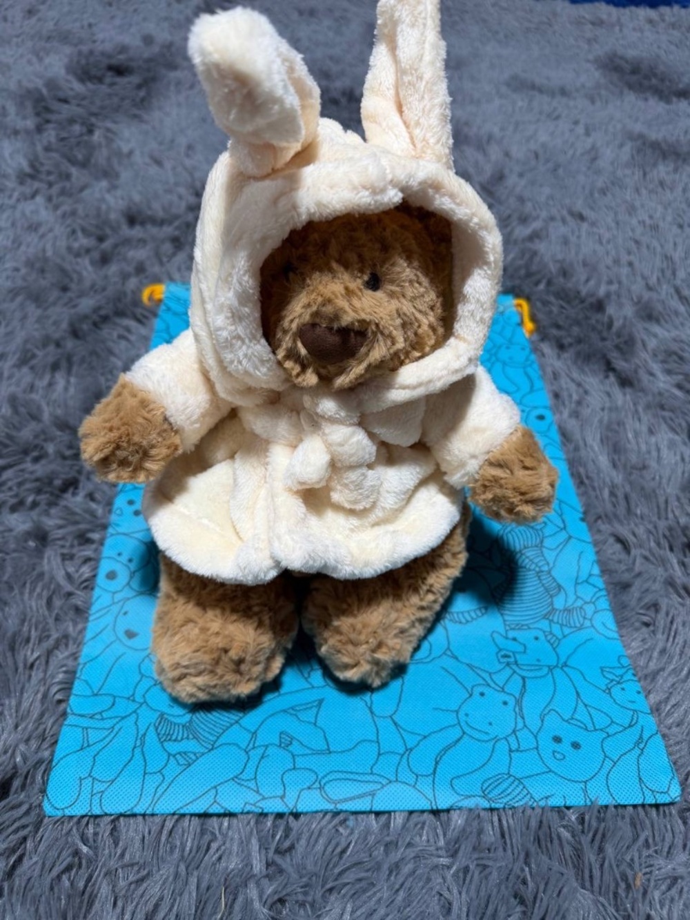 Jellycat Bartholomew Bear 'Bathrobe' plush